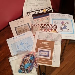 Vintage Needlepoint Patterns & Samplers